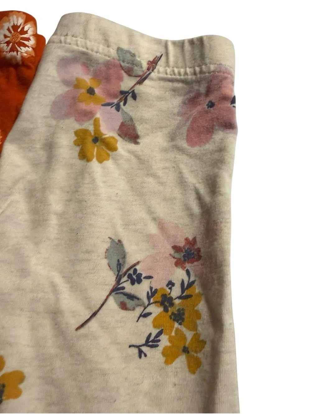 3 Leggings Lot Bundle Floral Size 2T Carters Oshkosh old navy